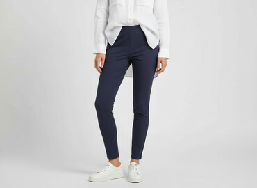 leginsy prazkowane hm: H&M, Leggings Elegant for women, size S