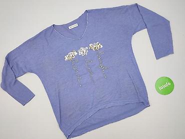 niebieski sweter: New Collection, Sweter damski, rozmiar 3XL — 2