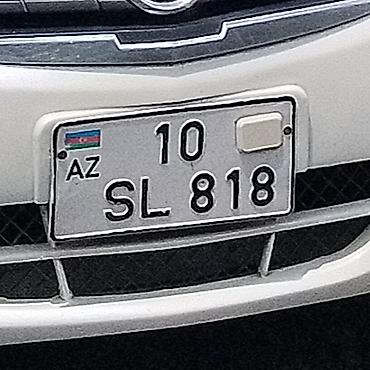 akumulator kredit: Satılır: Azərbaycan dövlət nömrə nişanı “10 SL 818” - Format: 10 XX — 1
