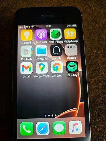 Apple iPhone: Apple iPhone 5s – 16 GB Iphon sim free icloud free jako dobro ocuvan — 6