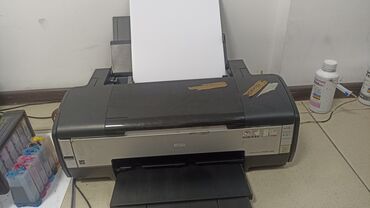 Принтеры: Epson 1410 A3+ 6 цветный . принтер полный обслуженым состояние !!