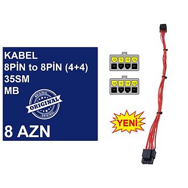 komputer kabel: Kabellər "4/8/24pin/MOLEX CPU/MB Original" MƏHSULLAR TAM ORİGİNALDIR — 9