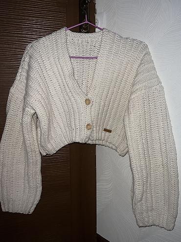 583 proba: Кардиган, Пряжа, Короткая модель, Осень-весна, Вязаная модель — 1
