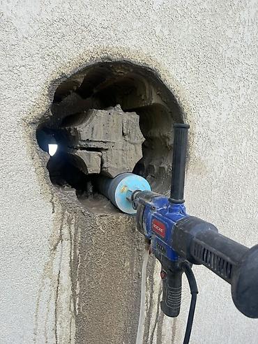 бурим скважину на воду: Алмазное бурение отверстий в бетоне, кирпиче и камне - — 6
