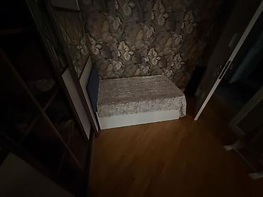 Ağ rəngli tək nəfərlik çarpayı - Ölçü təxmini: 90x190 sm (fotolara