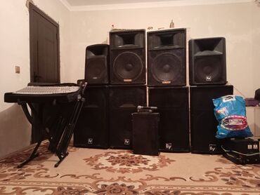 Dinamiklər və kolonkalar: Yamaha Kolonka, Növ - Toy üçün, rəng - Qara — 4