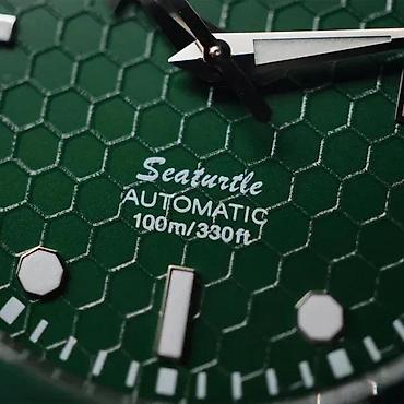 Ručni satovi: Boderry BDA007T SEATURTLE OCEAN - 40mm - Zelena - Titanium — 4