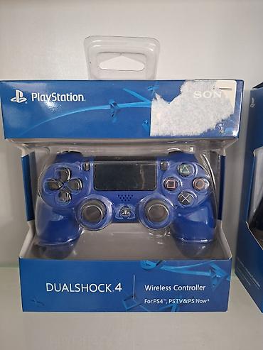 ps portal: PlayStation DualShock 4 – Simsiz Kontroller (mavi rəng) - Rəsmi — 1