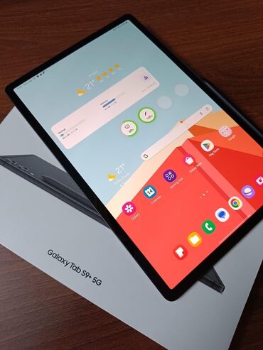 Planşetlər: Samsung Galaxy Tab S9+, 12,4", 256 GB