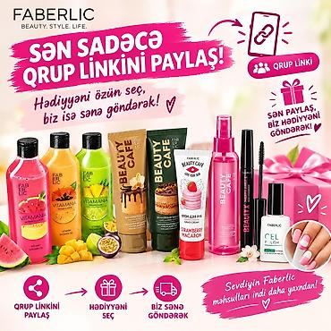 Faberlic gözəllik və şəxsi qulluq məhsulları seti Tərkibdə ola