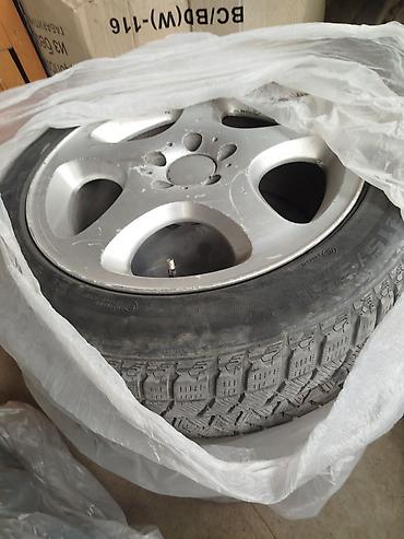 диски универсал: Диски R 17 AMG, Комплект, отверстий - 6, Б/у — 3