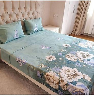 pastel ucun parcalar: Məhsul: Çarpayı dəsti – dəst parça Tərkib 100 %pambix və komplekt: - — 2