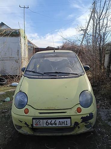 Daewoo: Daewoo Matiz: 2002 г., 0.8 л, Механика, Бензин, Хэтчбэк — 1