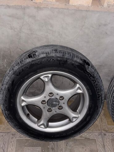 Boşqablar: Disk təkər Mercedes-Benz R 15, 5 Boltlu