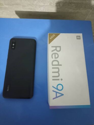 Redmi: Redmi, Redmi 9A, Б/у, 4 ГБ, цвет - Черный, 2 SIM