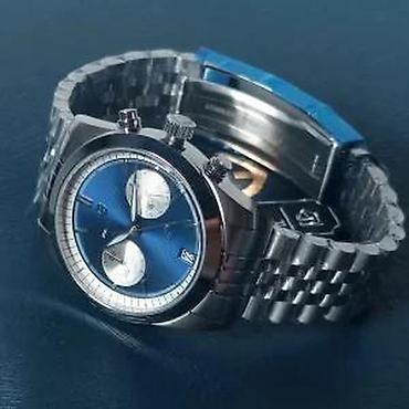 Ručni satovi: PAGANI DESIGN PD-1775 - 37.5mm - Plava - Seiko VH64 Potpuno nov muški — 20