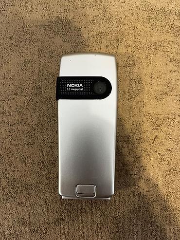 iphone 100 pil: Nokia 6220 Classic, rəng - Gümüşü, Düyməli — 2
