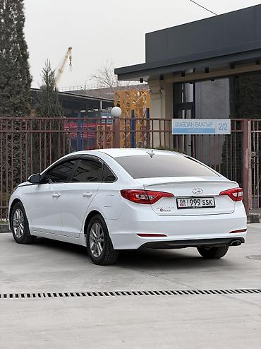 Hyundai: Hyundai Sonata: 2017 г., 2.4 л, Автомат, Бензин, Седан — 4