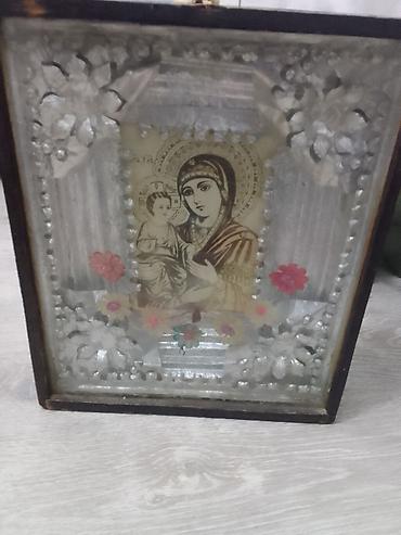 Şəkillər, tablolar: İkonalar – 2 ədəd, çərçivəli.Antikvar. - Mövzu: Şərq xristian — 6
