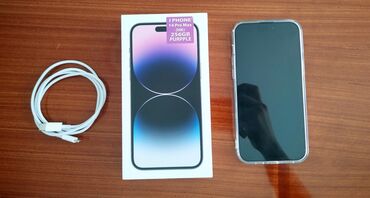apple iphone x: IPhone 14 Pro Max, 256 GB, Deep Purple