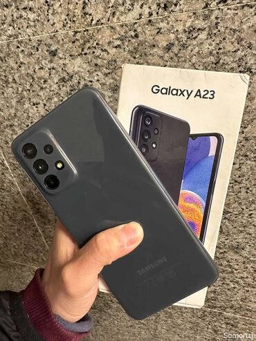 телефон самсунг с22: Samsung Galaxy A23, Б/у, 64 ГБ, цвет - Серый, 2 SIM