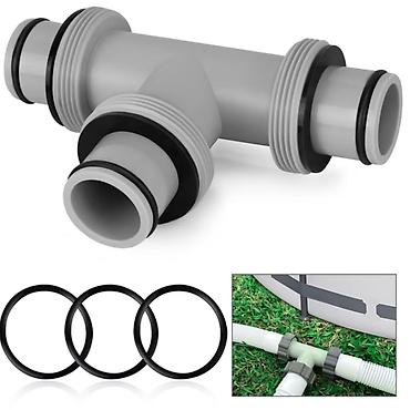 intex: T-adapter (T-spoj) 38 mm (1.5") za Intex i Bestway bazene ✅ Novo — 4