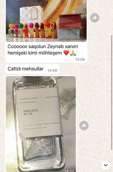 Ətriyyat: Məhsul: Parfüm yağları və flakonlarda hazır ətirlər Təsvir: - Geniş — 11