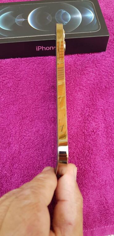 Apple iPhone: Apple iPhone iPhone 12 Pro Max, 128 GB, White Titanium — 11