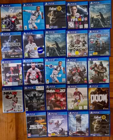 Bu, müxtəlif janrlarda hazırlanmış PS4 üçün video oyunlarının geniş