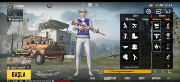 багги на радиоуправлении: HESABIN VİDEOSU VAR! PUBG Mobile hesabı – vizual və inventar