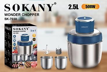 haley chopper: Измельчитель SOKANY Wonder Chopper SK-7030 (3 в 1) - Мощность: 500 Вт — 1