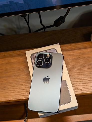 Мобильные телефоны и аксессуары: IPhone 15 Pro Max, Б/у, 256 ГБ, Blue Titanium, 88 % — 4