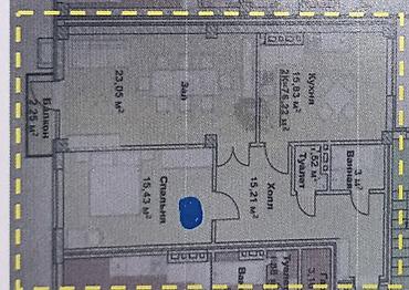 квартиры 2х ком: 2 комнаты, 76 м², Элитка, 3 этаж, ПСО (под самоотделку) — 2