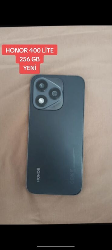 Honor: Honor 400 Lite, 256 GB, rəng - Qara