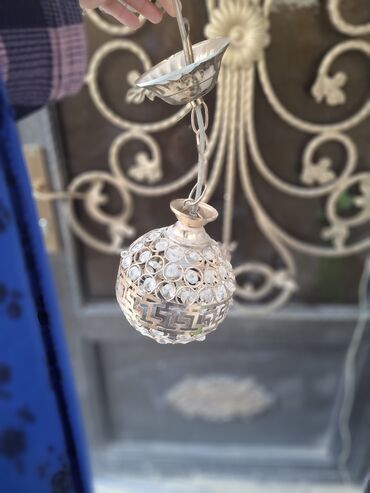 lustr: Çılçıraq, 1 lampa, Şüşə