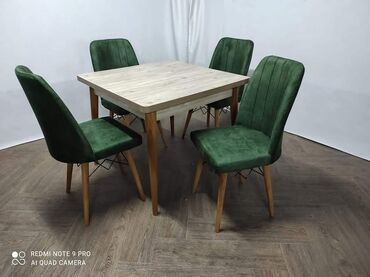 Setovi stolova i stolica: Trpezarijski set – sto i 4 stolice Cena kompleta 220e Stolica — 4