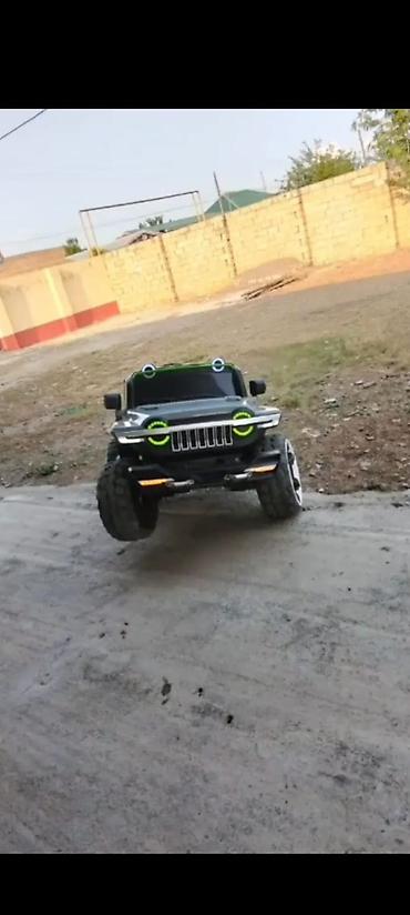 10line loto 3: Uşaq üçün elektrikli mini jeep maşın - Korpus: boz-qara rəng, yaşıl — 5