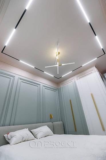 Натяжной потолок: Натяжной потолок Матовое, 3D потолки, Глянцевое Бесплатный замер, Гарантия, Монтаж — 9