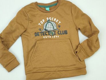 reserved sweterek: Sweatshirt, Little kids, 9 years, 128-134 cm, condition - Good