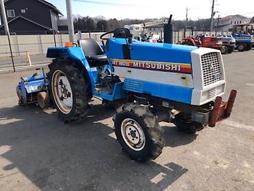 Мини-тракторы Mitsubishi: Продается Японский мини трактор Mitsubishi MT1801D с фрезой. 4х — 2