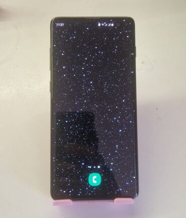 z flip 4 ikinci el: Samsung Galaxy S10 Plus, 128 ГБ, цвет - Черный, Отпечаток пальца, Две SIM карты, Face ID
