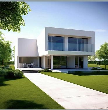 Фасадные работы: Проектирование и строительство современных частных домов - — 7