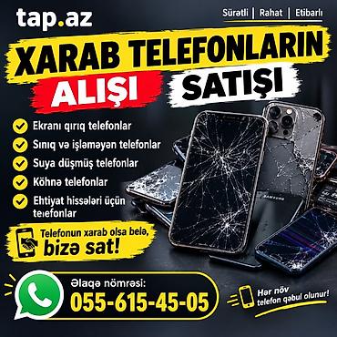 planset tutacagi: Xarab telefonların alışı və satışı xidməti Qəbul edilən telefonlar: - — 1