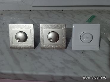 Vıkluçatellər: Məhsul: Divar tipli işıq dimmeri (dimmer switch) – 3 ədəd — 2