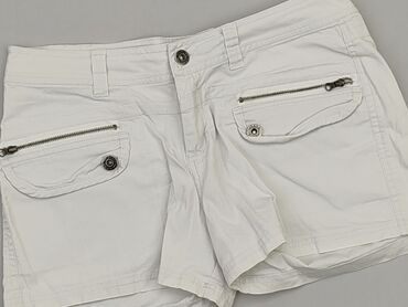 eleganckie białe bluzki z krótkim rekawem: Krótkie Spodenki Damskie, M, stan - Dobry