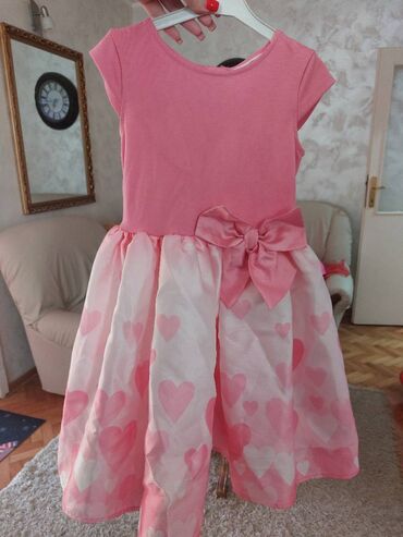 haljine tirkizne boje: H&M, Midi, 110-116