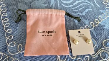 портер ош сатылат: Сережки от "Kate Spade" Америка, новые, бижутерия элитная с жемчугом