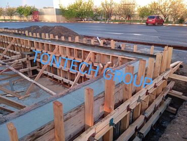 Beton işləri: Beton işləri TONTECH GROUP Bütün növ təməl beton qəlib işlərini — 4