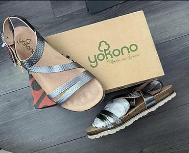addidas patike: Udobne kožne YOKONO sandale, broj 39, nove u originalnoj kutiji — 2
