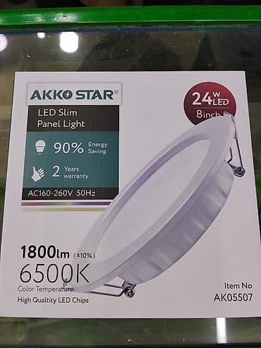160: Встраиваемая светодиодная панель AKKO STAR LED Slim Panel Light — 1